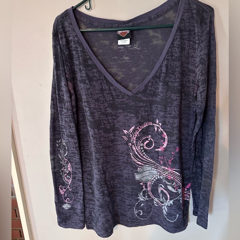 Harley-Davidson women Dark Gray Tee